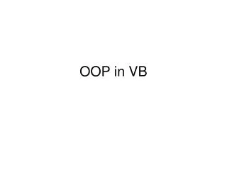 OOP in VB