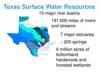 Texas Surface Water Resources