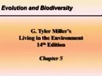 Evolution and Biodiversity - slide 1