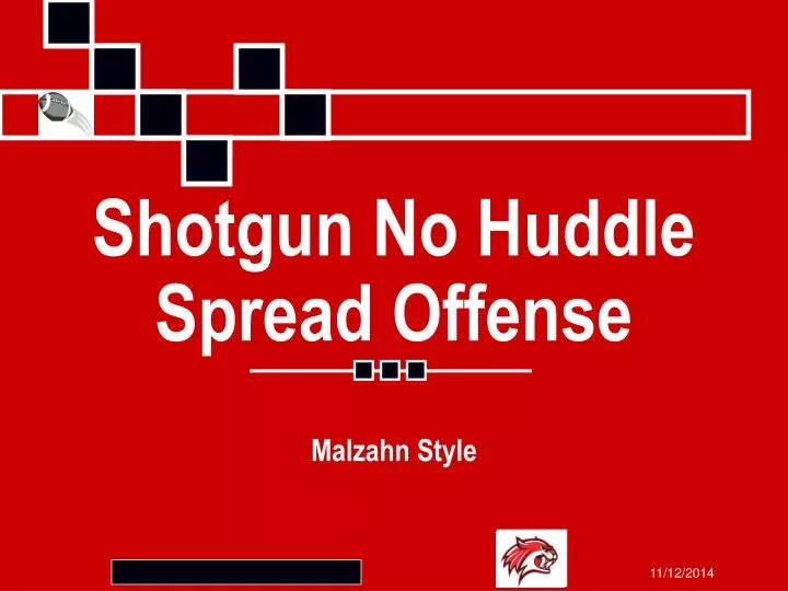 shotgun no huddle spread offense