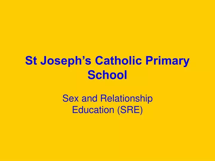 st joseph s catholic primary school