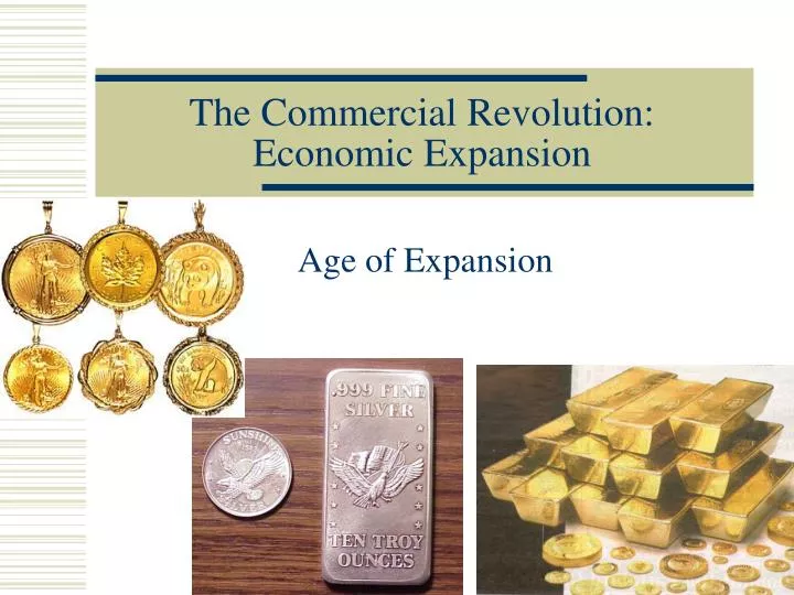 the commercial revolution economic expansion