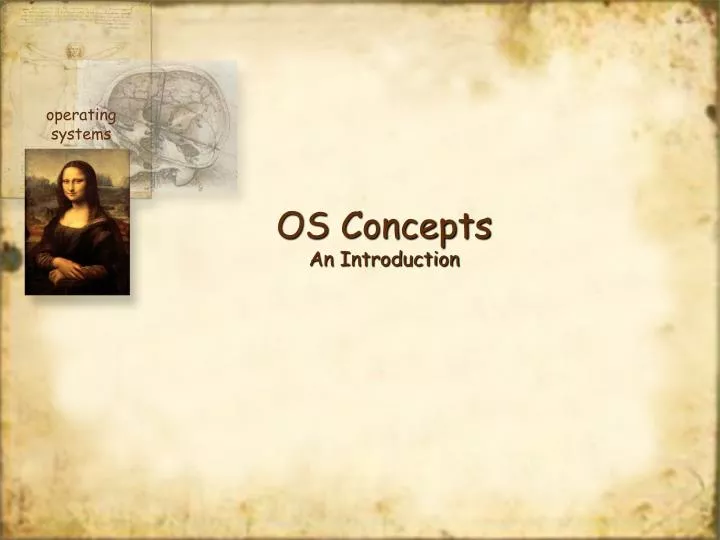 os concepts an introduction