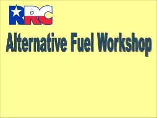 Alternative Fuel Workshop