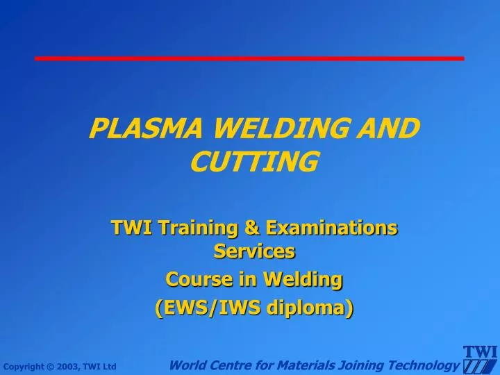 twi training examinations services course in welding ews iws diploma
