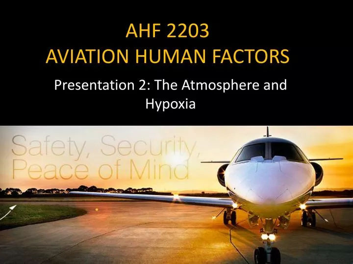 ahf 2203 aviation human factors