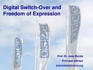 Digital Switch-Over and Freedom of Expression