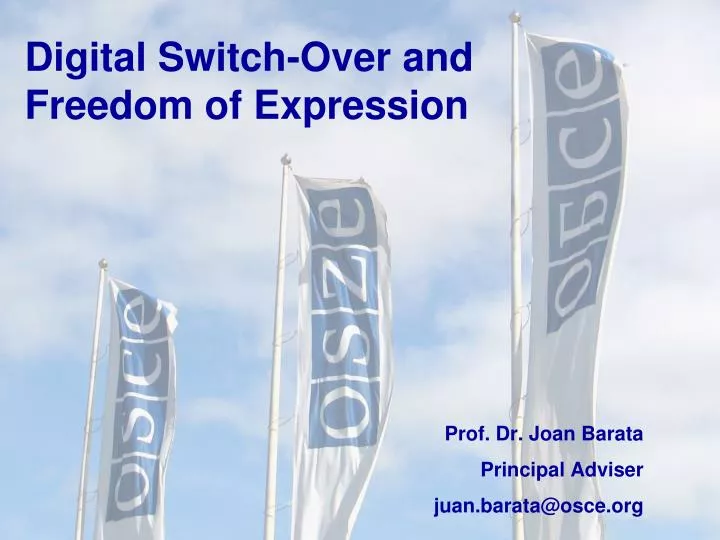 digital switch over and freedom of expression