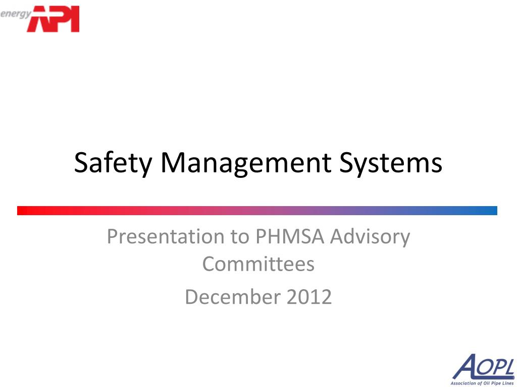 PPT - Enhancing Pipeline Safety Through Effective Safety Management ...