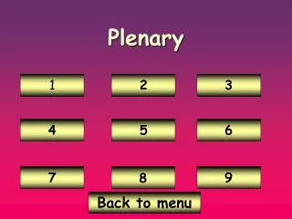 plenary