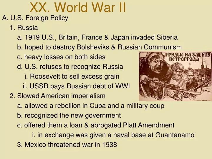 xx world war ii