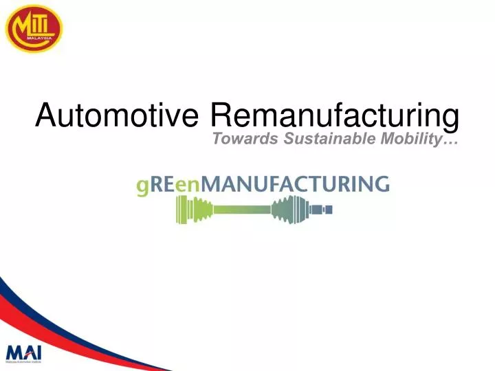 automotive remanufacturing