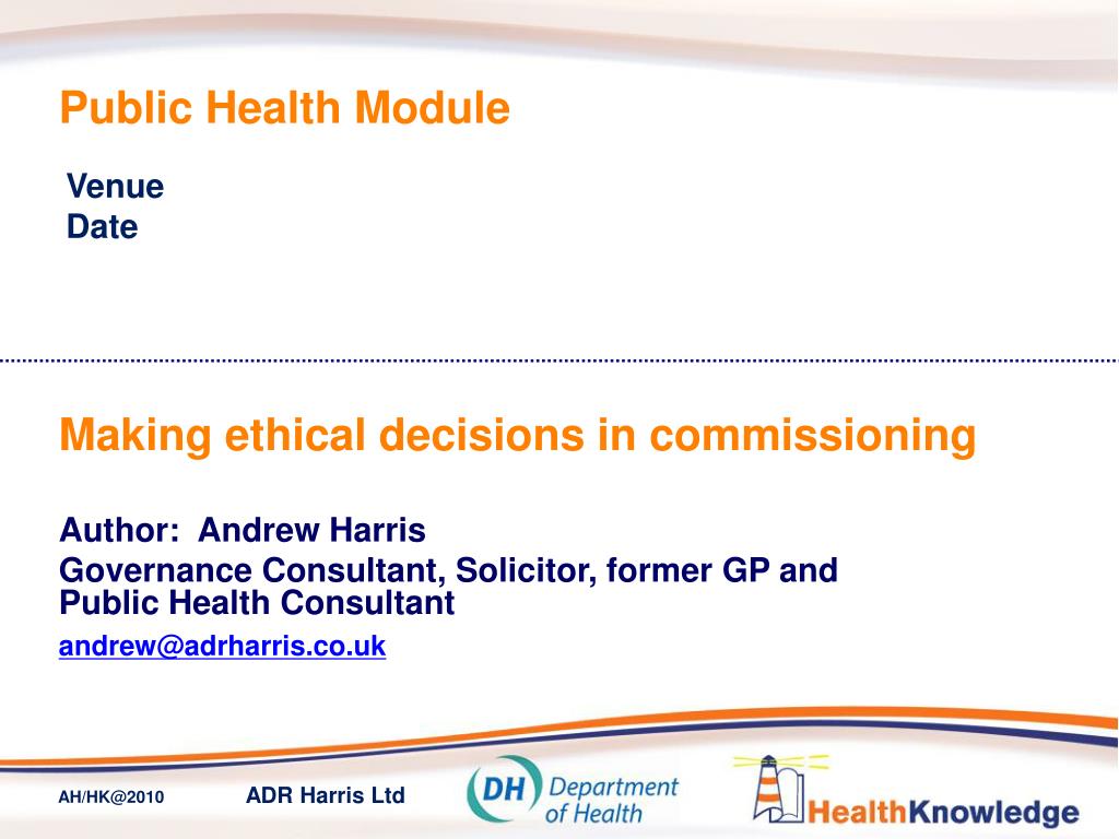 PPT - Public Health Module PowerPoint Presentation, free download - ID ...