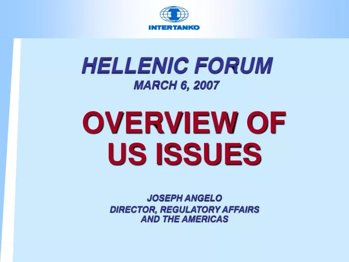 hellenic forum march 6 2007