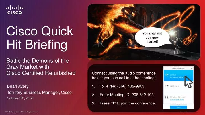 cisco quick hit briefing battle the demons of the gray market with cisco certified refurbished