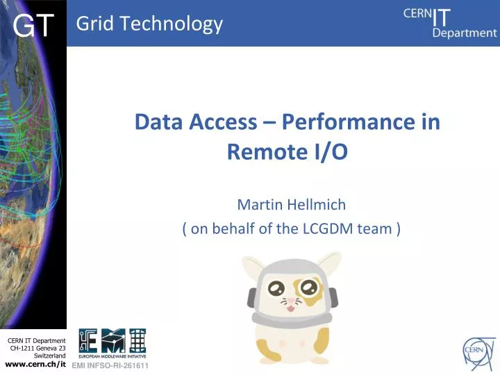 data access performance in remote i o