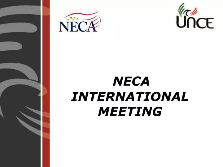 neca international meeting