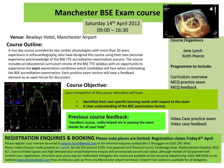 manchester bse exam course