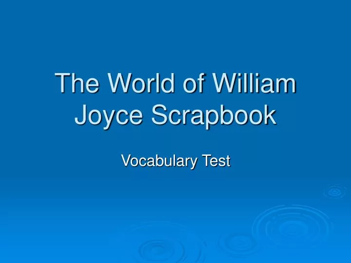 the world of william joyce scrapbook