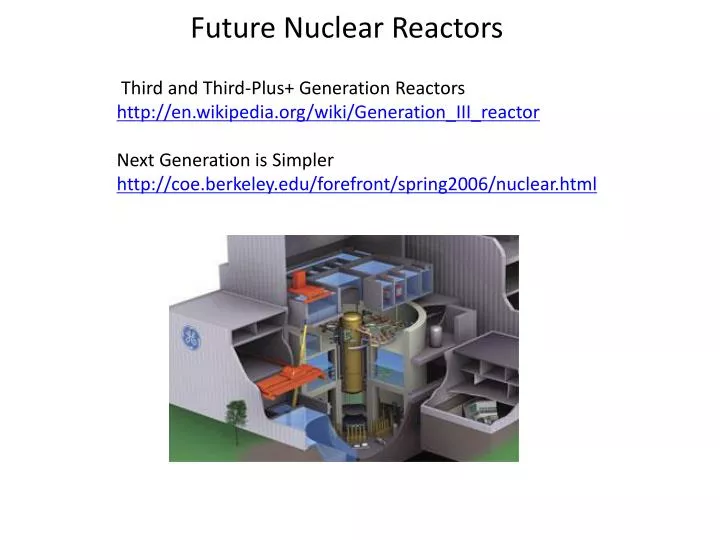 future nuclear reactors