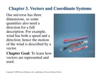 Chapter 3. Vectors and Coordinate Systems