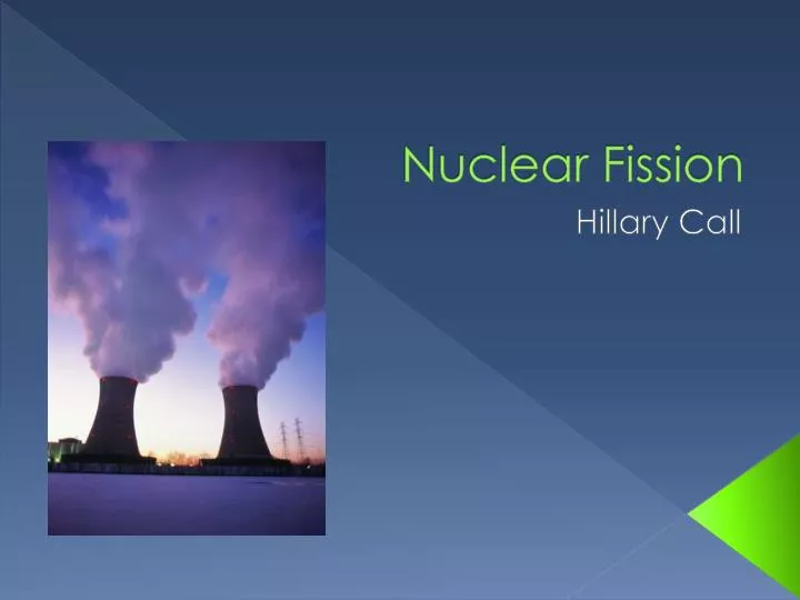 nuclear fission