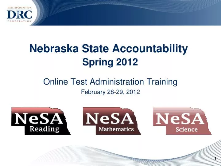 nebraska state accountability spring 2012