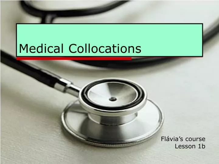 medical collocations