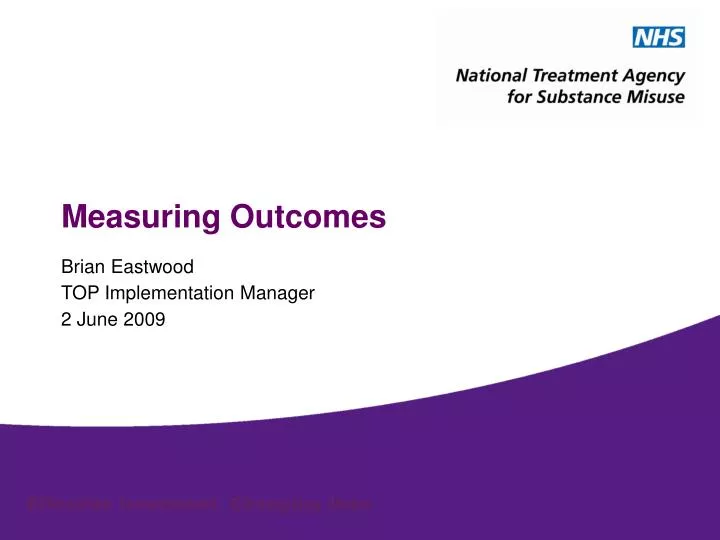 measuring outcomes