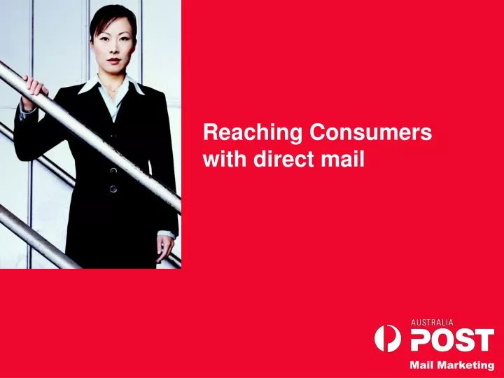 reaching consumers with direct mail