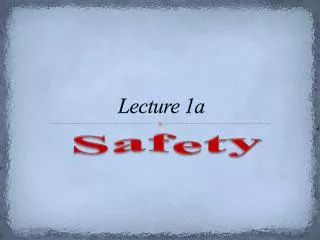 Lecture 1a