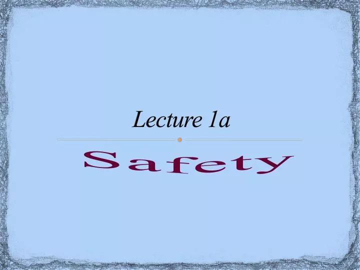 lecture 1a