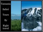 Tanzania Safari Tours - slide 1