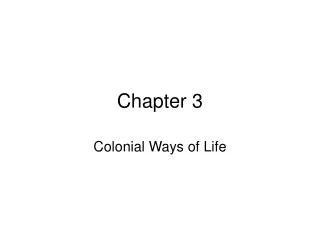 Chapter 3