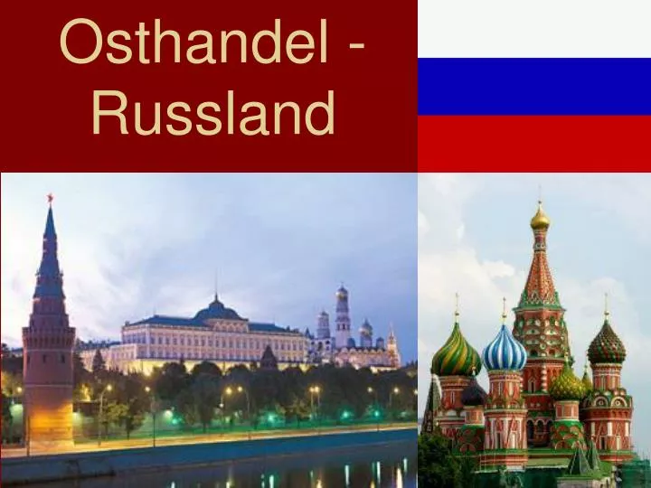 osthandel russland