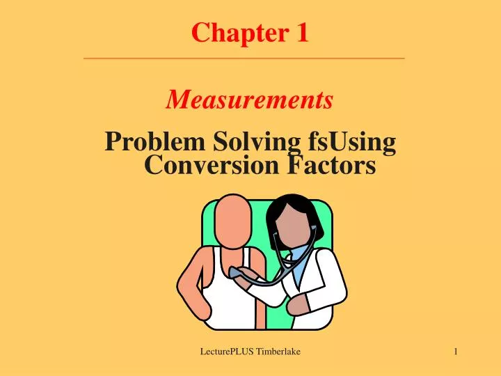 chapter 1 measurements