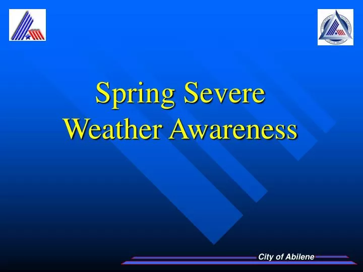 spring severe weather awareness