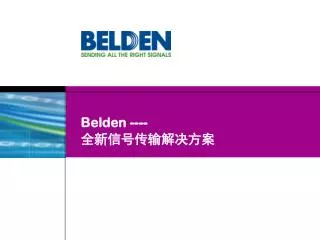 belden