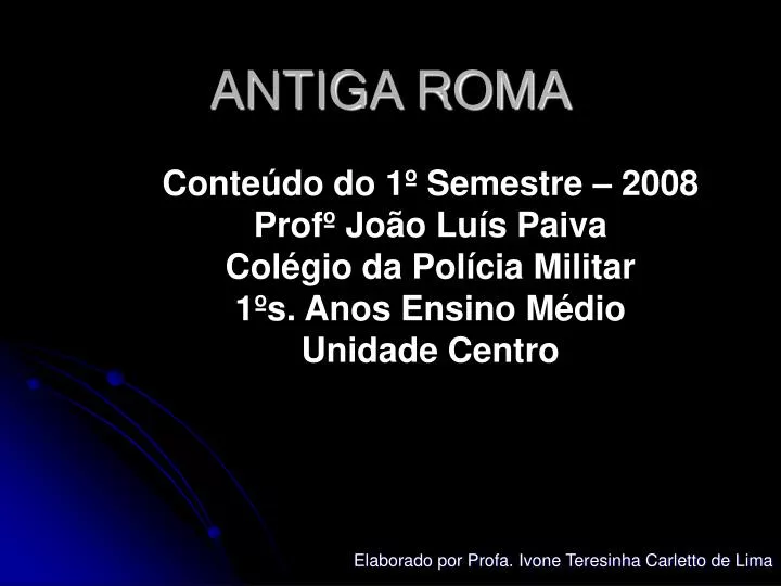 antiga roma