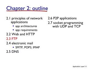 chapter 2 outline