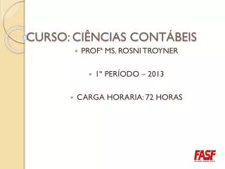 curso ci ncias cont beis