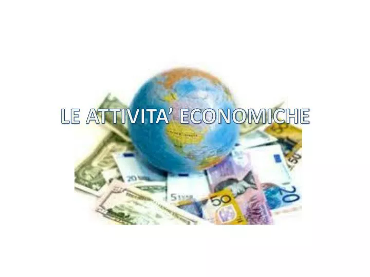 le attivita economiche