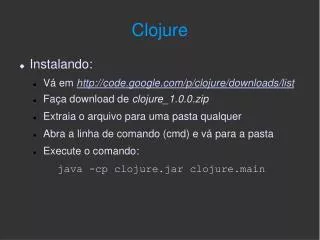 clojure