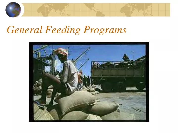 general feeding programs