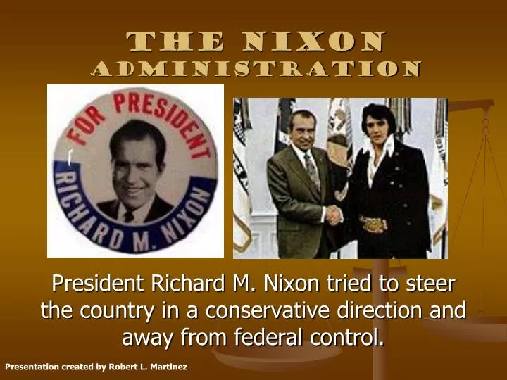 the nixon administration