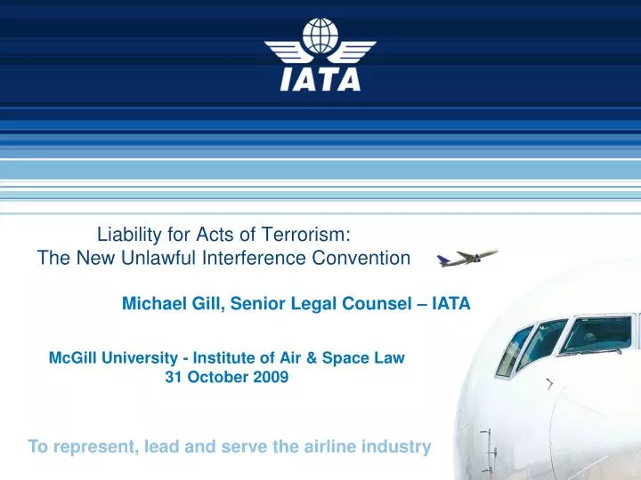 liability for acts of terrorism the new unlawful interference convention
