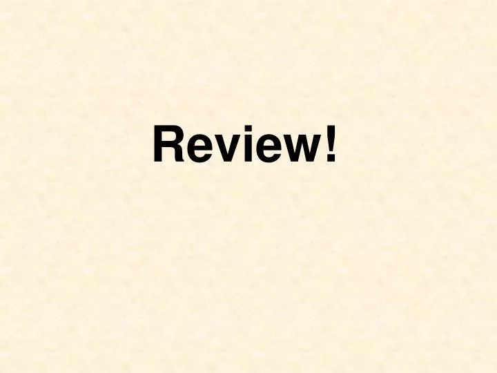 review