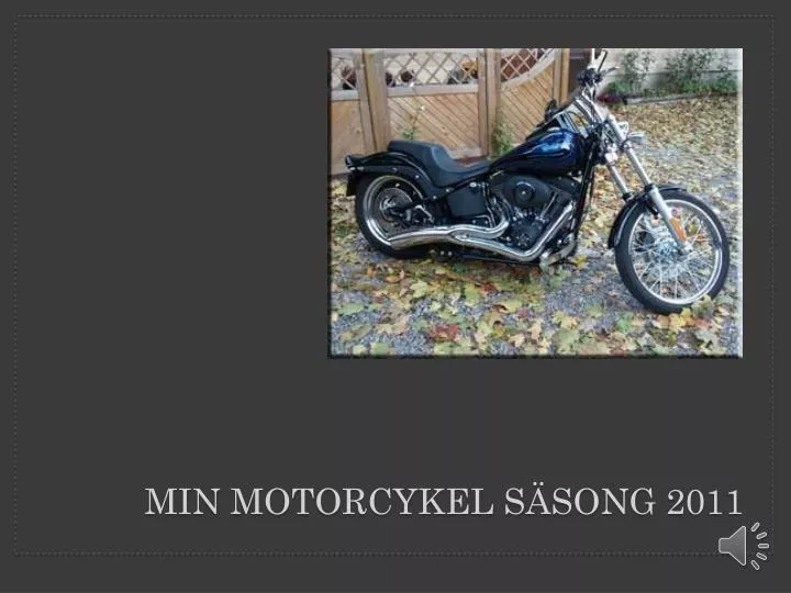 min motorcykel s song 2011