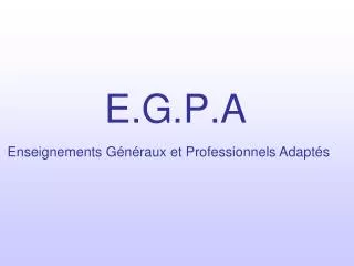 e g p a
