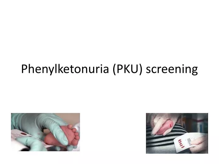 phenylketonuria pku screening
